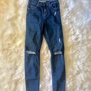 Topshop Jamie Distressed